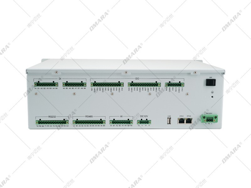 站房智能輔助與人工智能可視化網關A8-E3000背面圖