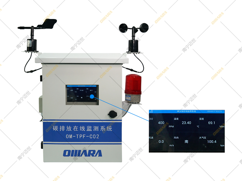 碳排放在線監測系統OM-TPF-CO2 正面圖